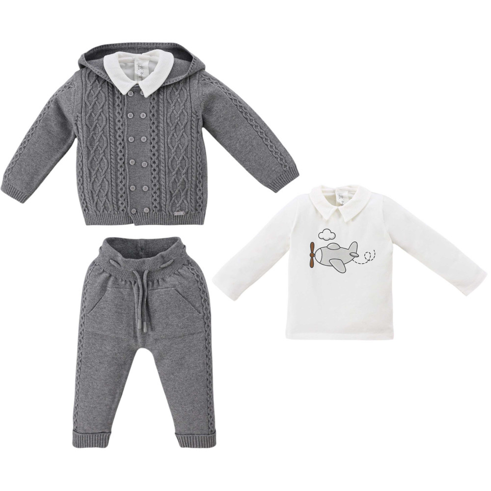 Set sweater+sweater+pants