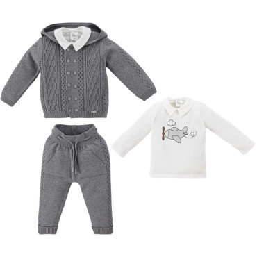Set sweater+sweater+pants