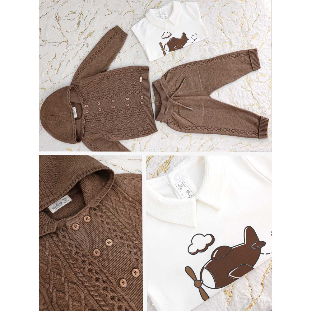Set sweater+sweater+pants