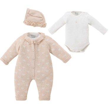 Overalls  knitted+overalls  knitted+hat