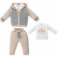 Set sweater+sweater+pants