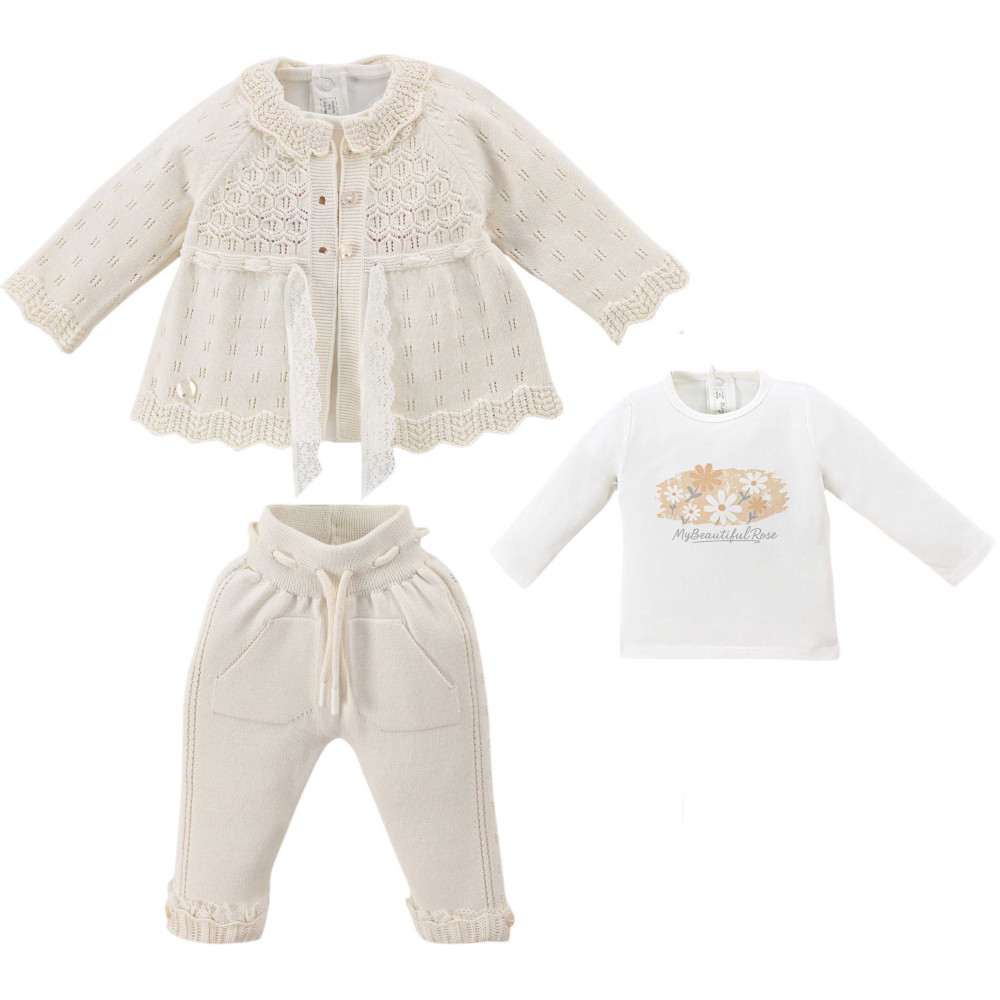 Set sweater+sweater+pants