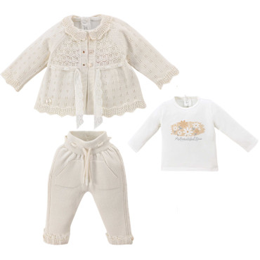 Set sweater+sweater+pants