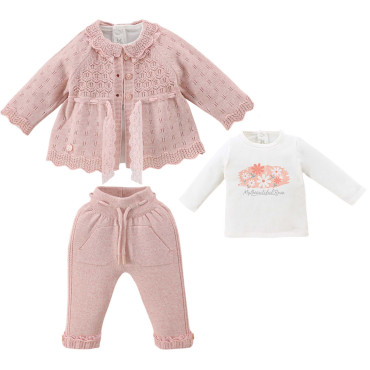 Set sweater+sweater+pants