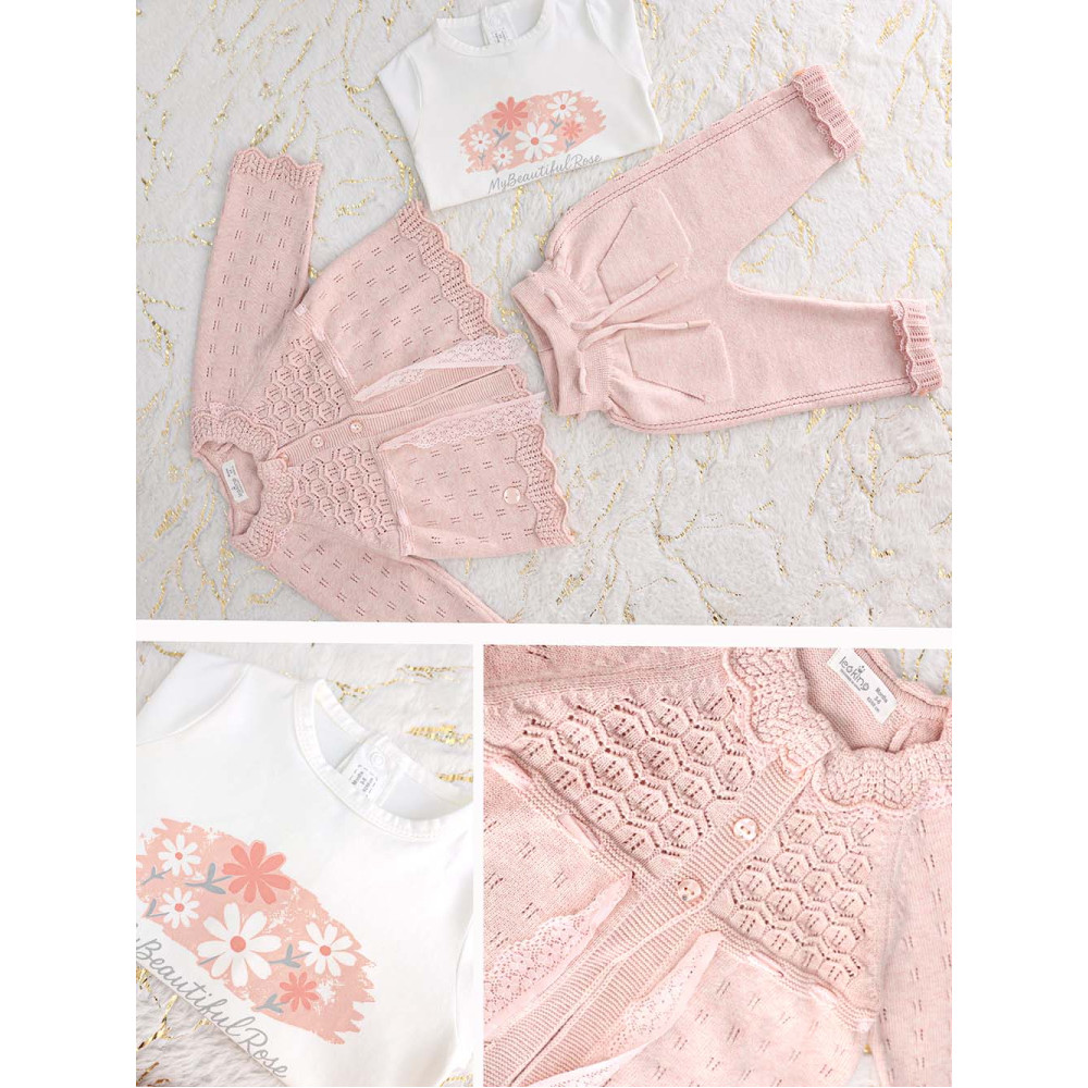 Set sweater+sweater+pants