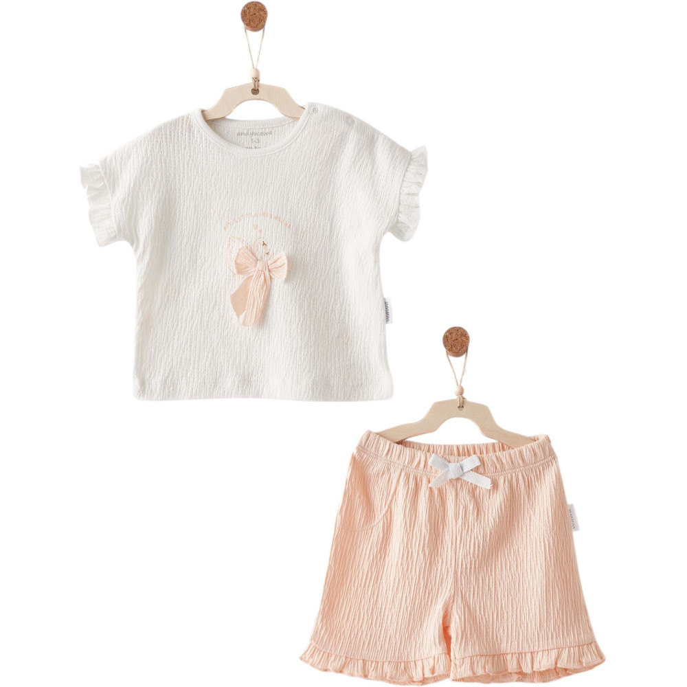 Set T-shirt + shorts, series LITTLE SWAN LOVE. (Expected on 03/25/2026)