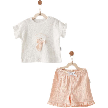 Set T-shirt + shorts, series LITTLE SWAN LOVE. (Expected on 03/25/2026)