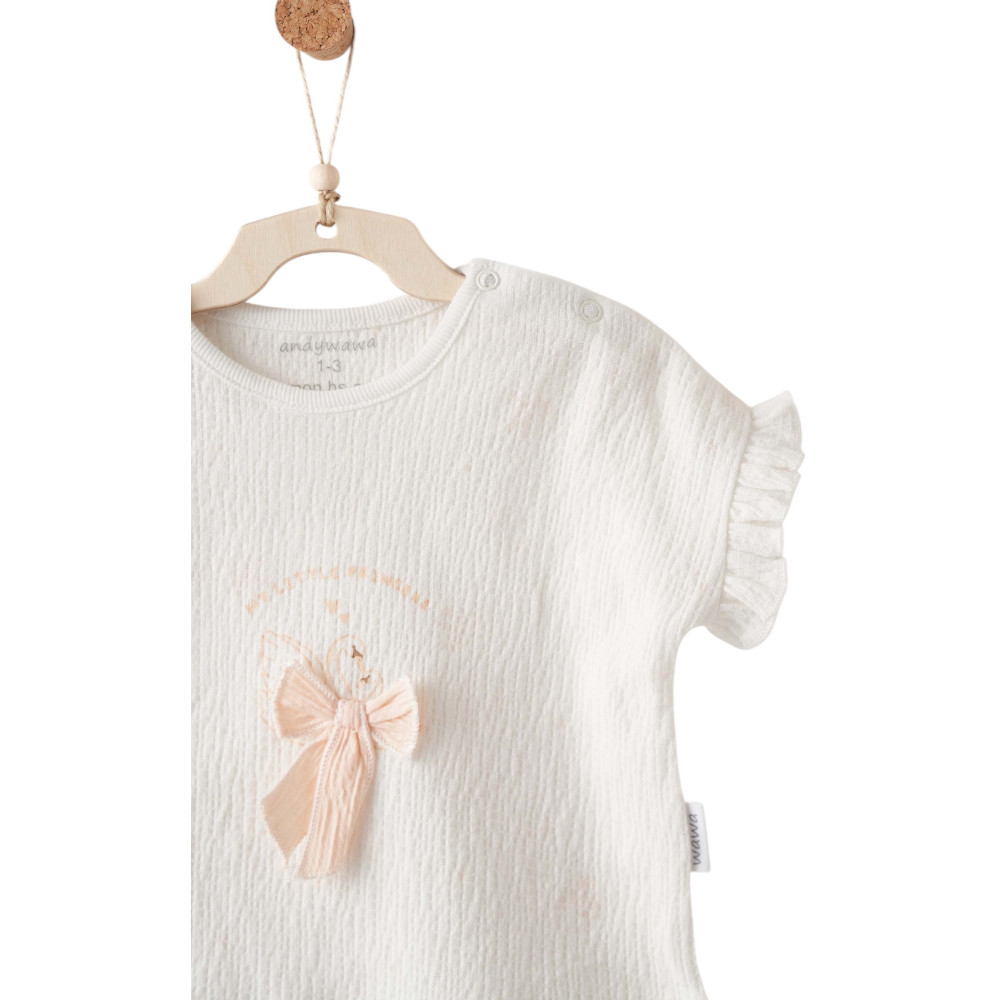 Set T-shirt + shorts, series LITTLE SWAN LOVE. (Expected on 03/25/2026)