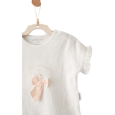 Set T-shirt + shorts, series LITTLE SWAN LOVE. (Expected on 03/25/2026)