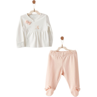 Set raspashonka + onesies, series LITTLE SWAN LOVE. (Expected on 03/25/2026)