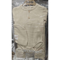 Set of bodysuit + onesie + cap, series BASIC