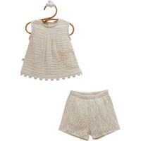 Set blouse+shorts, series LACE FLOWER