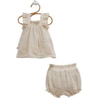 Set blouse+shorts, series LACE FLOWER