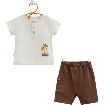 Set T-shirt+shorts, series FUN SUMMER. (Expected date)