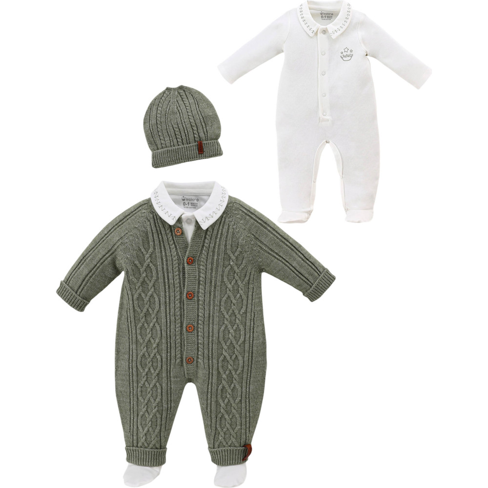 Knitted overalls