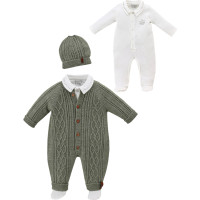 Knitted overalls