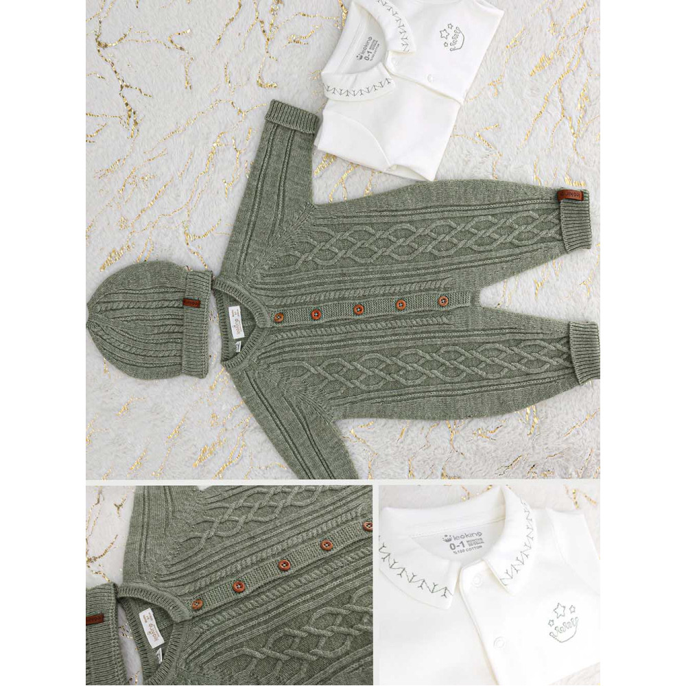 Knitted overalls