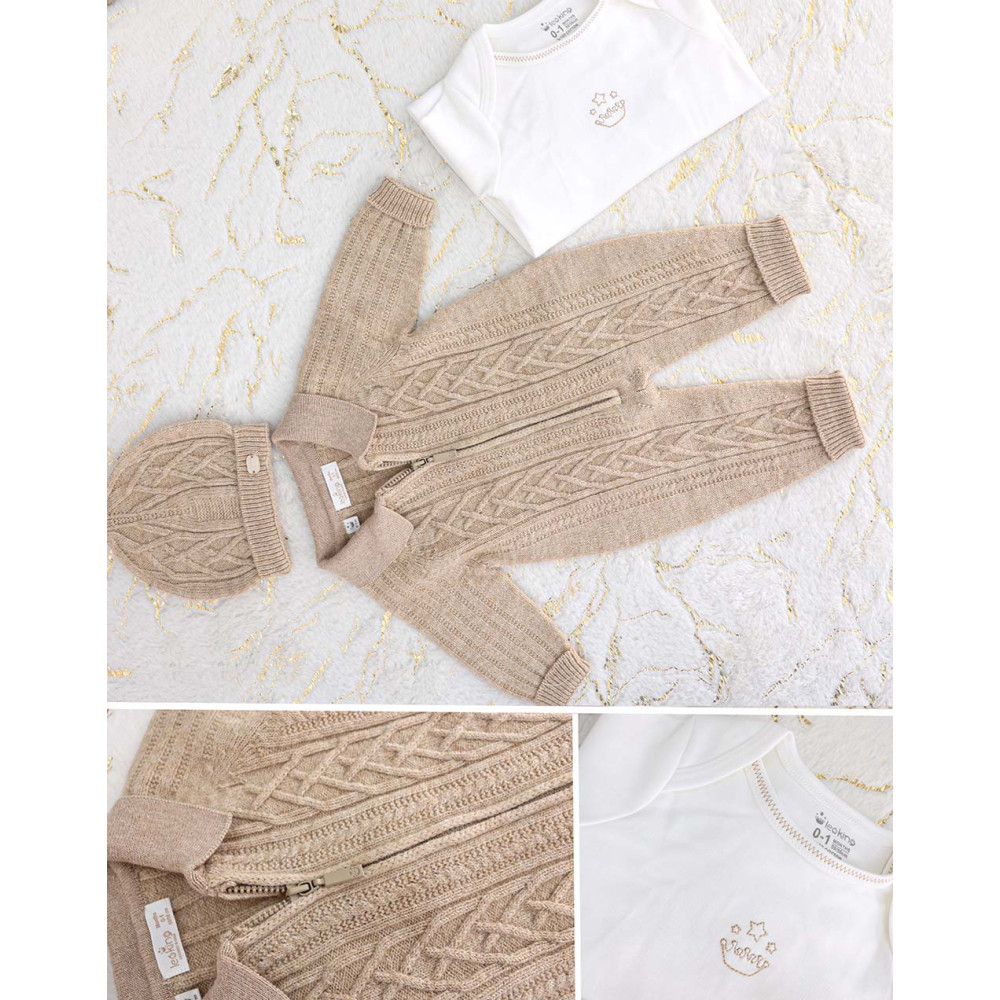 Knitted overalls