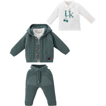 Set sweater+sweater+pants