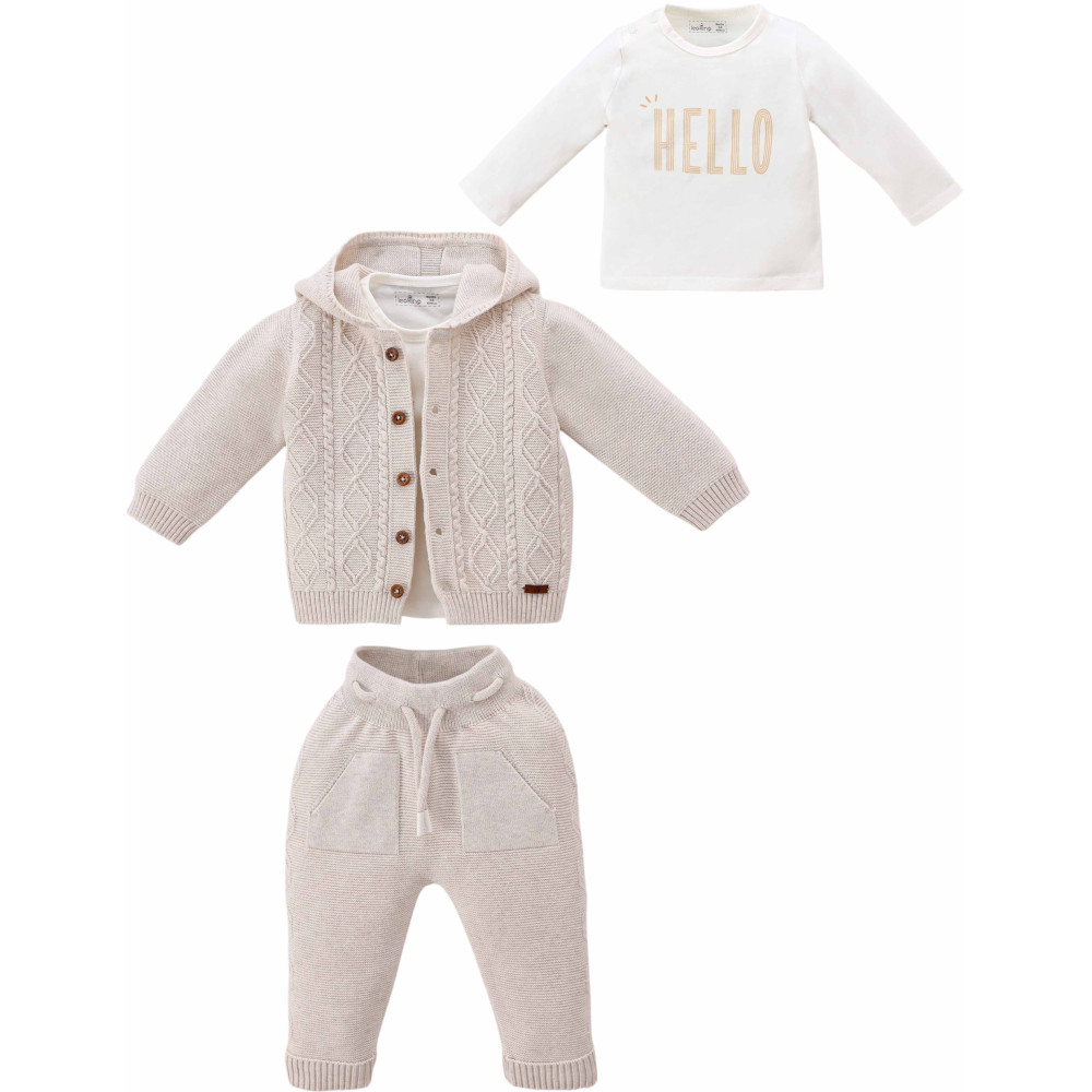 Set sweater+sweater+pants
