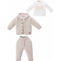 Set sweater+sweater+pants