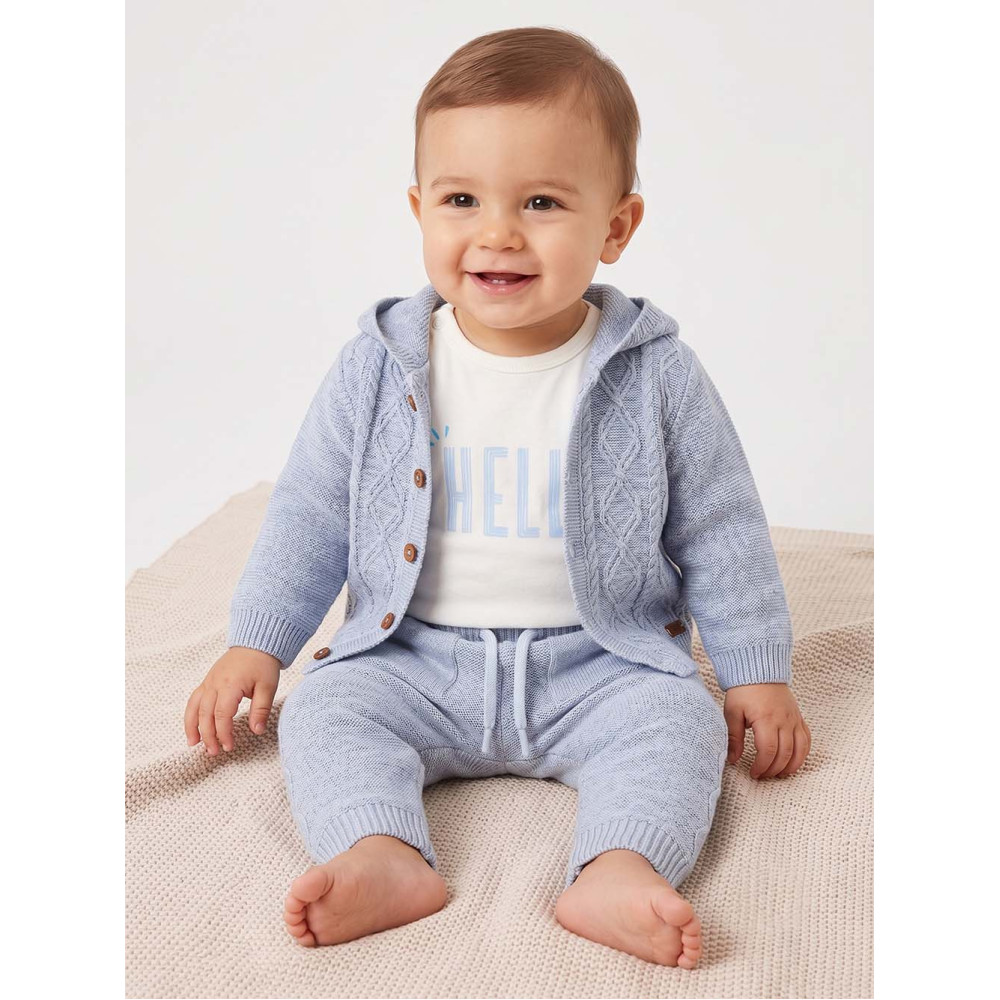 Set sweater+sweater+pants
