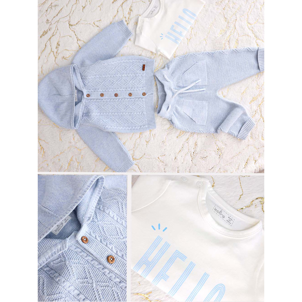 Set sweater+sweater+pants