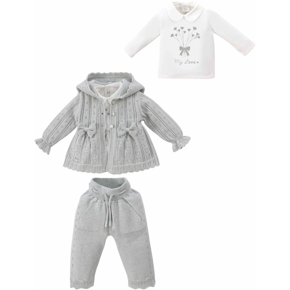Set sweater+sweater+pants