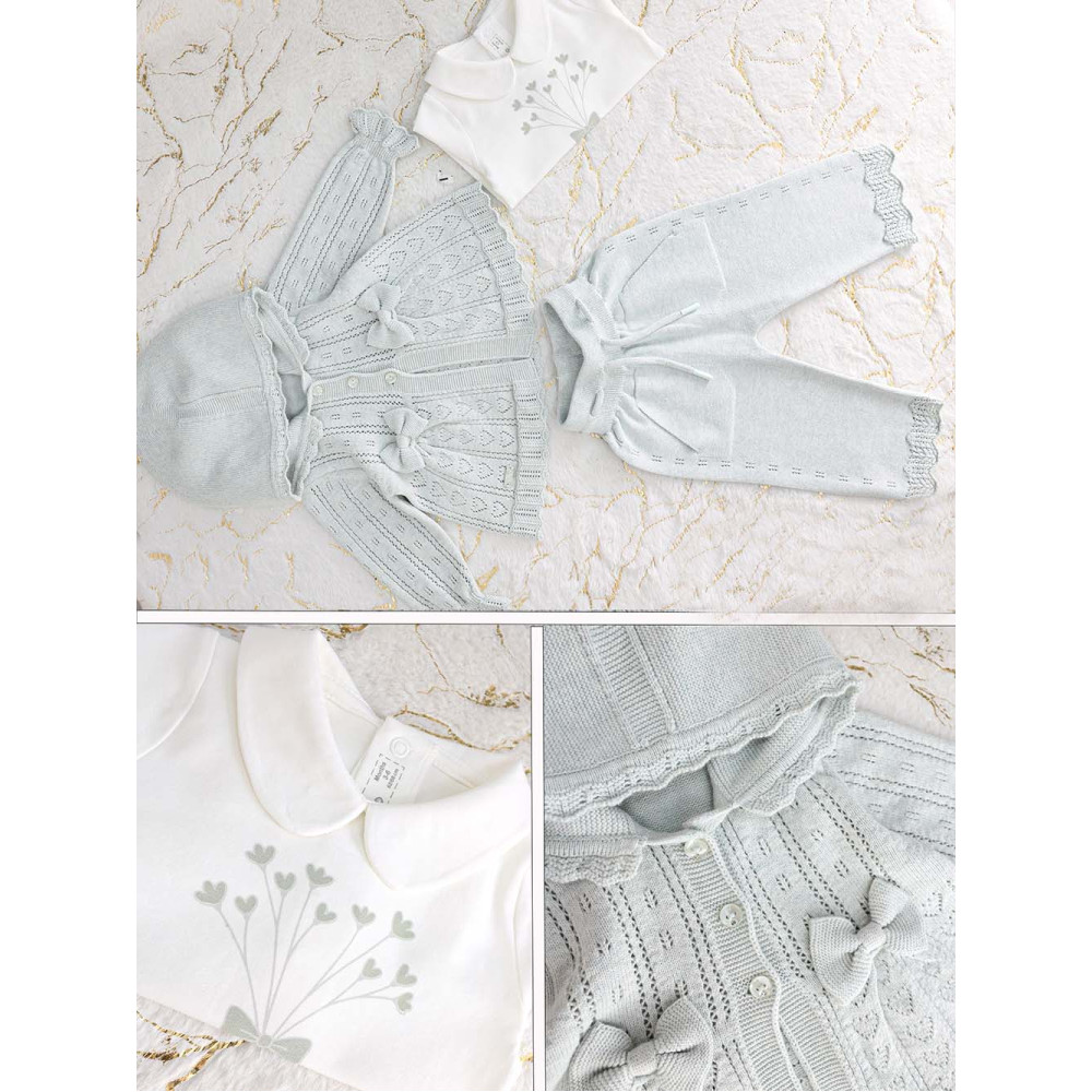 Set sweater+sweater+pants
