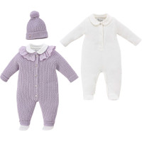 Overalls  knitted+overalls  knitted+hat