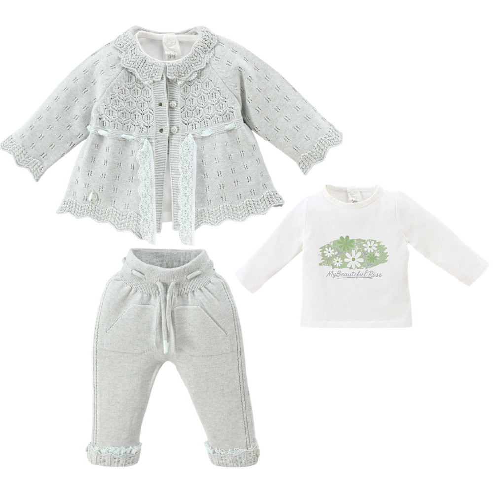 Set sweater+sweater+pants