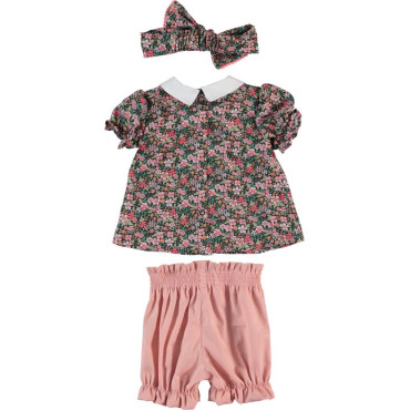 Set blouse+shorts