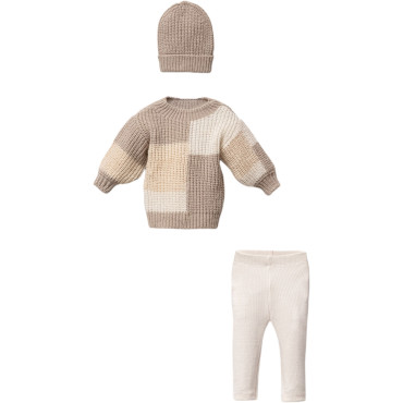 Set sweater+pants+hat