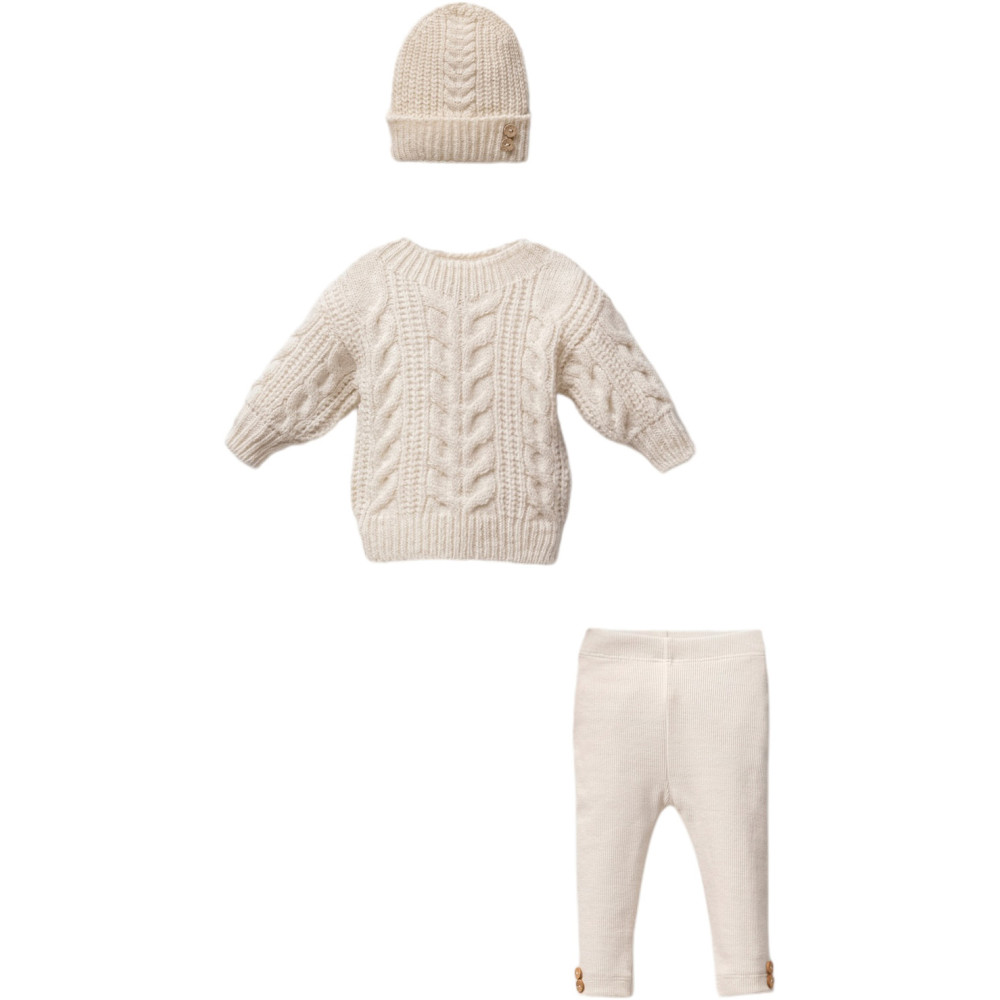Set sweater+pants+hat