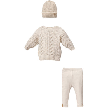 Set sweater+pants+hat