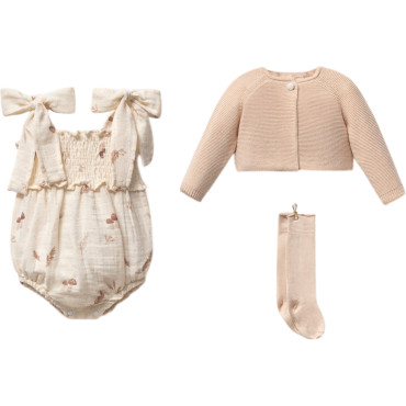 Set sweater+body+knee socks