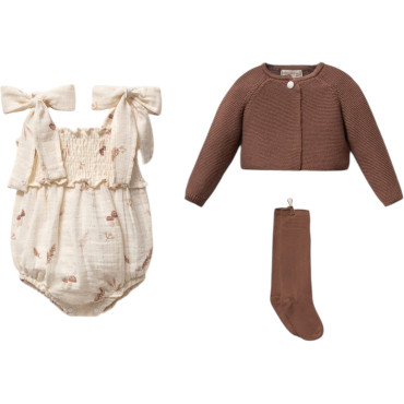 Set sweater+body+knee socks