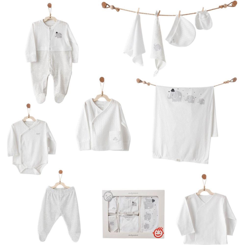 Set of 10 items, series HELLO ELEPHANT. (Expected on 01/30/2026)