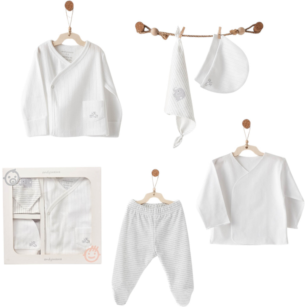 Set of 5 items, series HELLO ELEPHANT. (Expected on 01/30/2026)