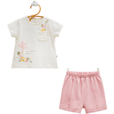 Set T-shirt+shorts, series SUMMER LOVE. (Expected date)