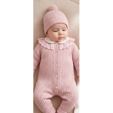 Overalls  knitted+overalls  knitted+hat