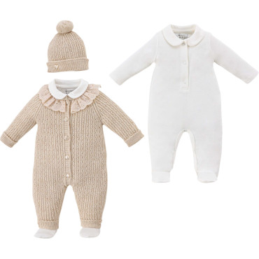 Overalls  knitted+overalls  knitted+hat
