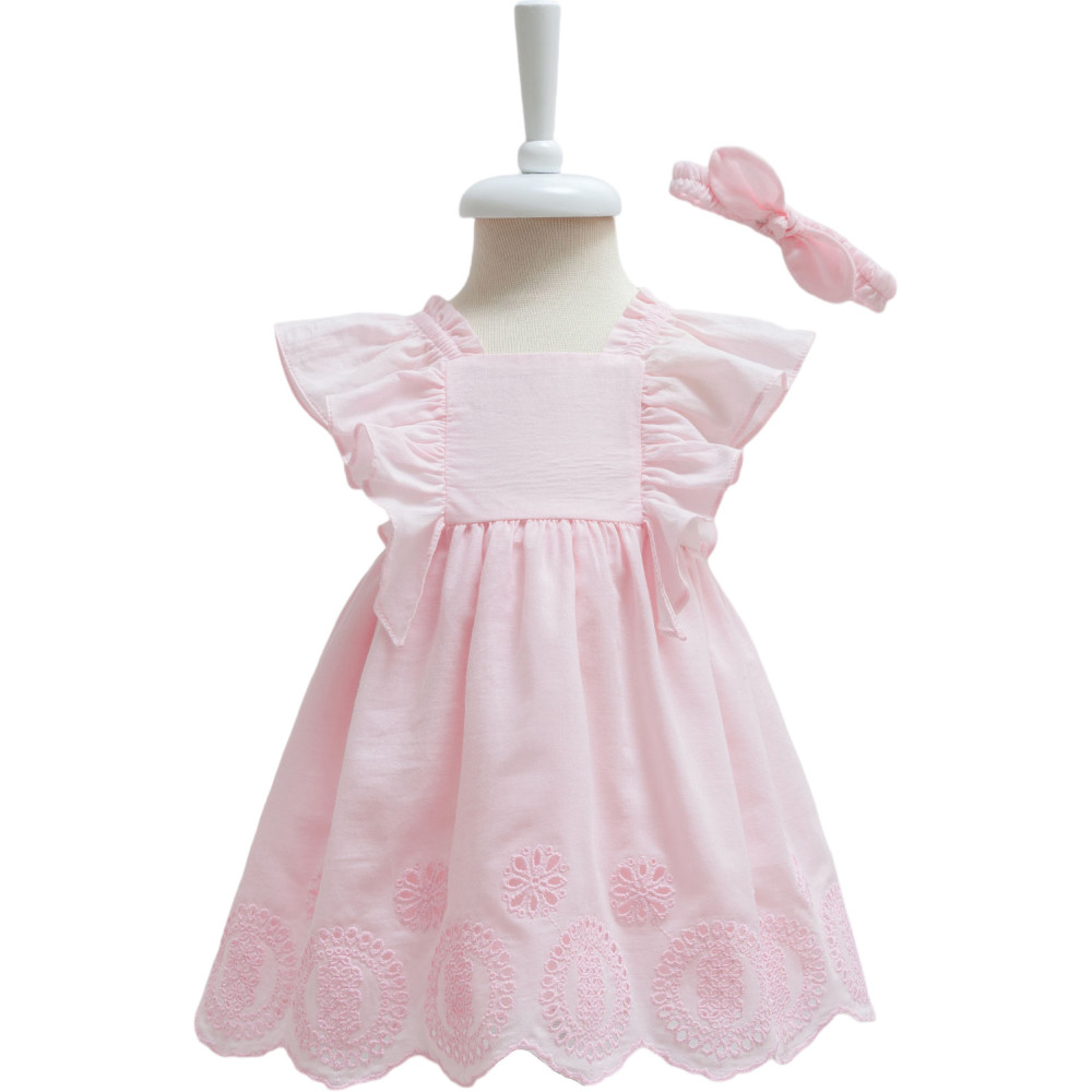 Dress+headband, series BAMBINO