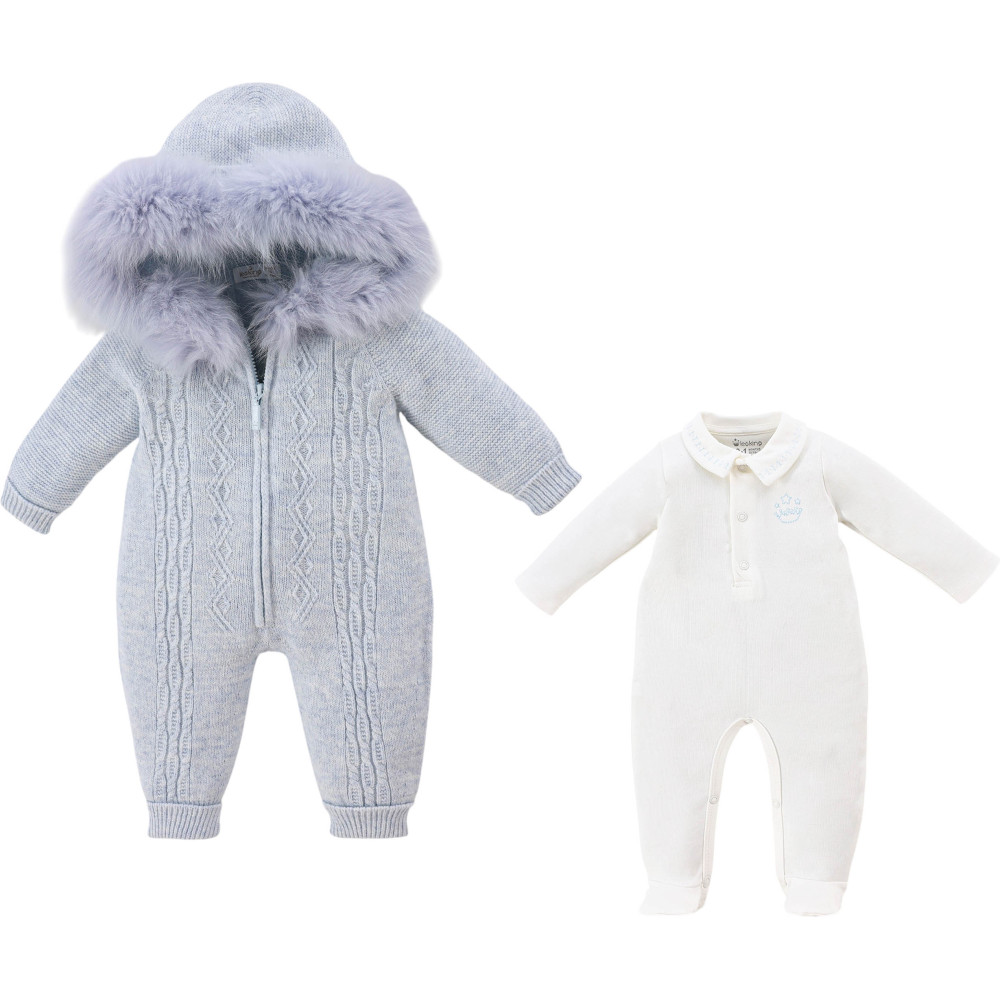 Knitted overalls