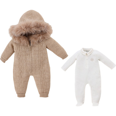 Knitted overalls