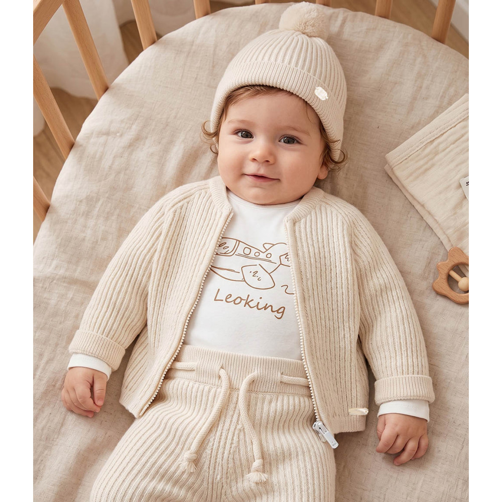 Set sweater+sweater+pants+hat