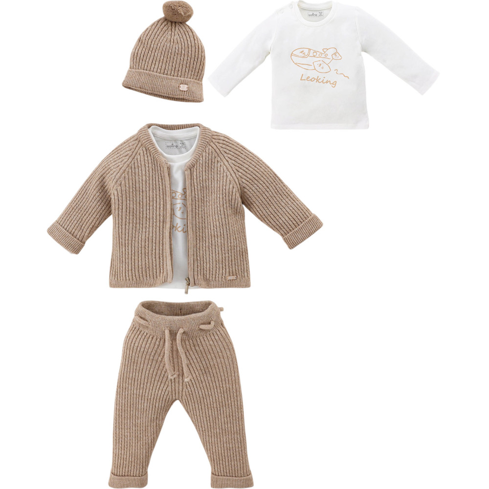 Set sweater+sweater+pants+hat