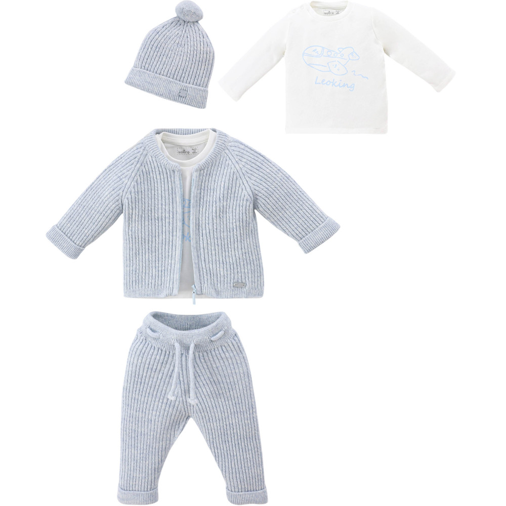 Set sweater+sweater+pants+hat