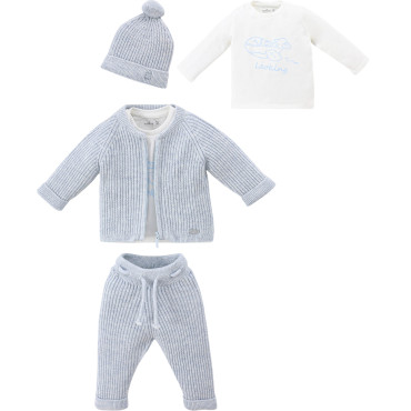 Set sweater+sweater+pants+hat