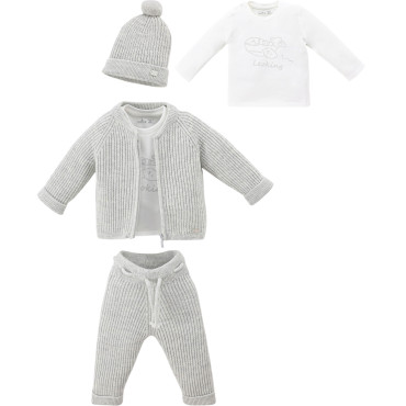 Set sweater+sweater+pants+hat
